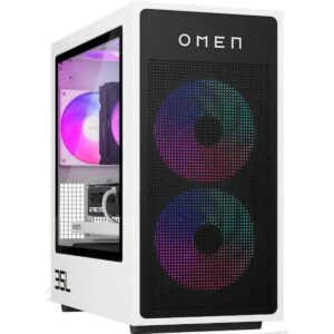 HP OMEN 35L Gaming PC (DT GT16-0344) (Pre-Built System) AMD Ryzen 7 8700F | RTX 5060 Ti 16GB | 16GB RAM DDR5 | 1TB M.2 NVME SSD |  Win 11 Home + LAN + Wifi 6 + Bluetooth 5.3