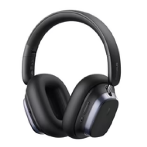 Baseus Bowie H1s Noise Cancellation Wireless Headphones, Cluster Black